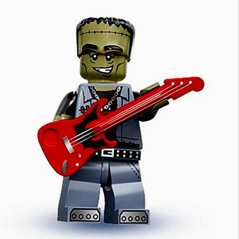 Lego Minifigure Halloween Series 14 Monster Rocker